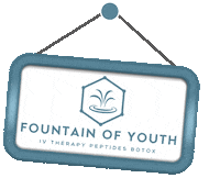 FountainOfYouth wellness botox therapy aesthetics Sticker
