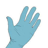 Hand Trip Sticker