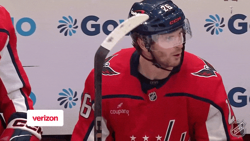 Happy Washington Capitals GIF by NHL