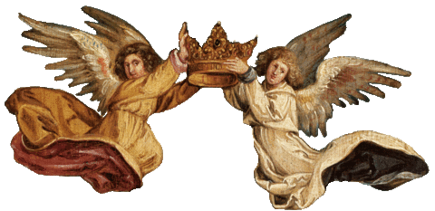 Kunsthalle_ka giphyupload christmas crown angel Sticker