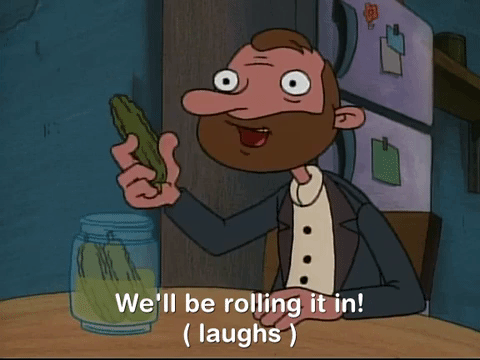 hey arnold nicksplat GIF