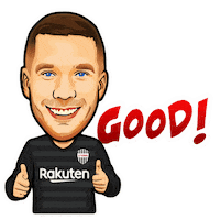 Kobe Podolski Sticker by LukasPodolskiSoccerplayer
