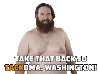 Washington Take That Back Sticker by The Human Tackboard
