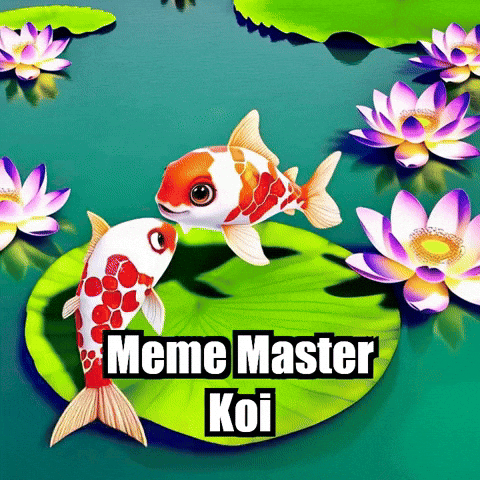 Koi Fish GIF by TheConfishius