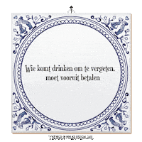 Wijsheid Ontspanning Sticker by Tegelspreuken.nl