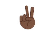 emojivid emoji people emojivid crossedfingers Sticker