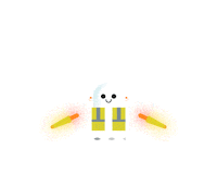 Halloween Ghost Sticker by Piedmont Airlines