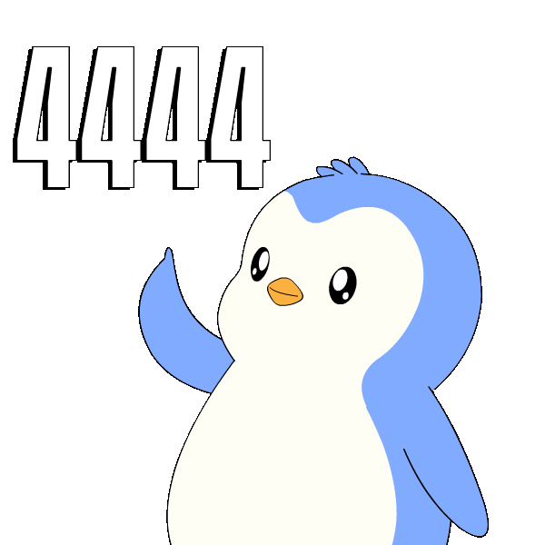 Four Hundred Penguin Sticker by Pudgy Penguins