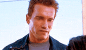 arnold schwarzenegger smiling GIF