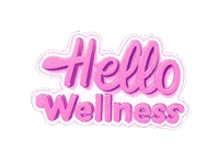 Good Health Hello Wellness Sticker by BelliWelli