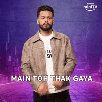 Tired Drama GIF by Amazon miniTV