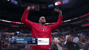 celebrate lets go GIF by NBA