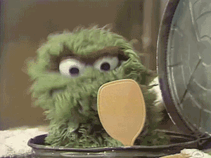 muppetwiki giphyupload sesame street grooming vanity GIF