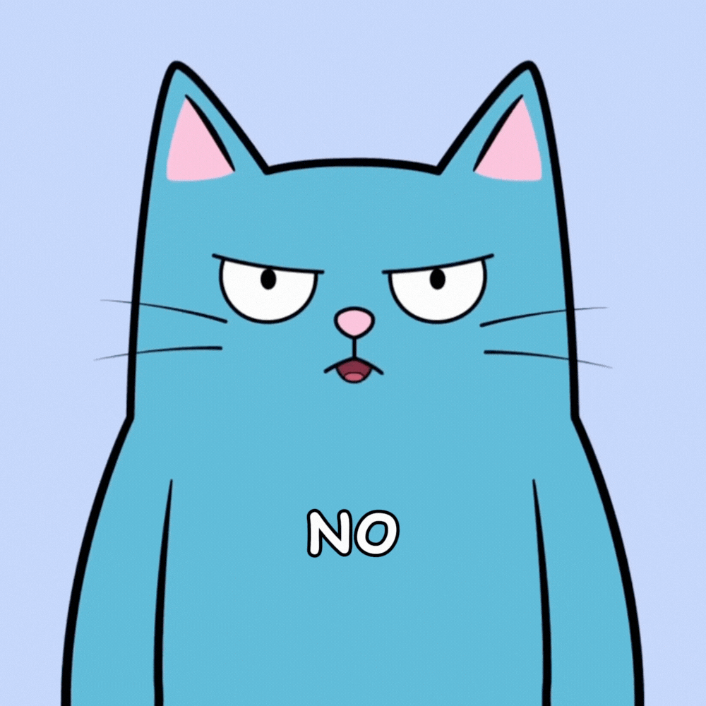 Cat No GIF