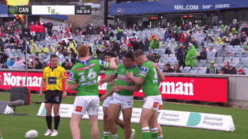 Nrl Green Machine GIF by Canberra Raiders