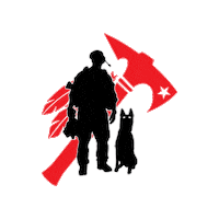 Spike Toma Sticker by Spike's K9 Fund