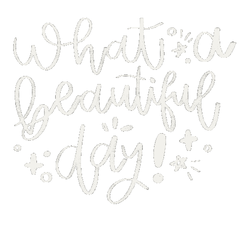 Unusualjournals lovely day what a beautiful day Sticker