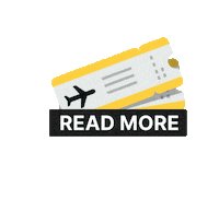 Airplane Read Sticker by Dyninno