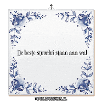 Support Wijsheid Sticker by Tegelspreuken.nl