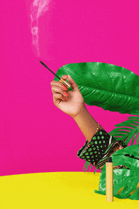 beauty smoking GIF by Ilka & Franz