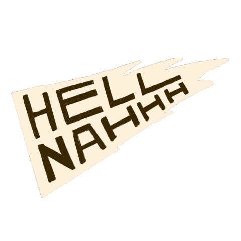 indahj no nope no way nah Sticker