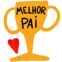 Heart Dad Sticker