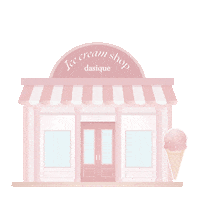 Melting Ice Cream Sticker by BY ECOM