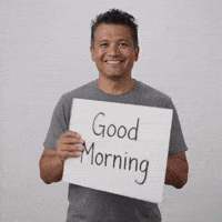 Good Morning Hello GIF