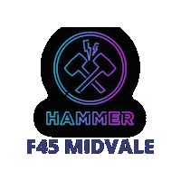 Phase 2 Hammer Sticker by f45trainingmidvale