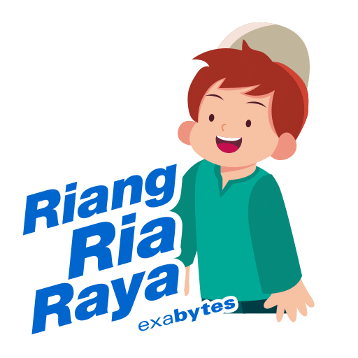 Exabytes-Hooray-Raya Sticker by exabytes