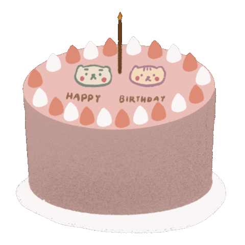 Happy Cake Sticker