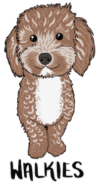 Dog Puppy Sticker by Monica Yates Health