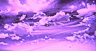 TRUMANVISUALS stars night aesthetic purple GIF
