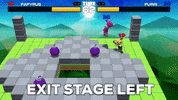 GoonyaFighter bye nope nintendo slide GIF