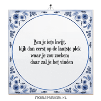 Wijsheid Spreuk Sticker by Tegelspreuken.nl