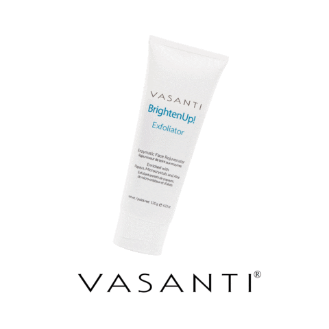 Skincare Exfoliator Sticker by Vasanti Cosmetics