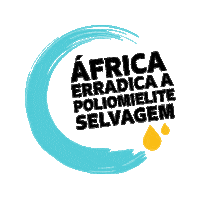GlobalHealthStrategies africa selvagem africaerradicaapoliomieliteselvagem africa erradica a poliomielite selvagem Sticker