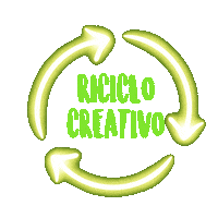 Riciclo Libertacreativa Sticker by Libertà Creativa Dominga Tammone