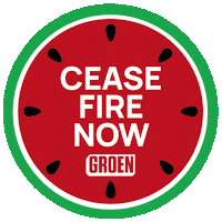 Fire Peace Sticker by groen.be