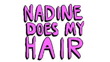 Hair California Sticker by deladeso