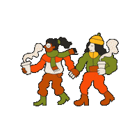 Pumpkin Spice Fall Sticker by Maeve Chocolate