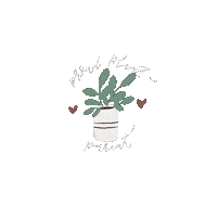courtneybmaking love plant plants grow Sticker