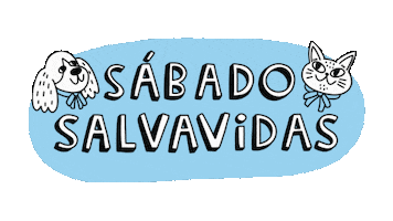 Cat Dog Sticker by Marcela Illustrates