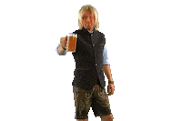 WolfgangSaufi party festival artist singer Sticker