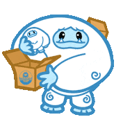 Box Toy Sticker by Abominable Toys