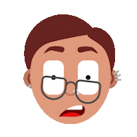 Confused Sticker by LP Comunicaciones