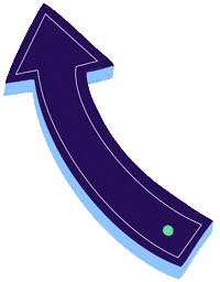 Fun Arrow Sticker
