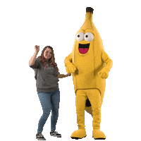 Fruchtalarm orange banana pineapple ananas Sticker