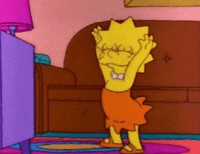 Happy Lets Dance GIF by The Simpsons