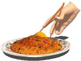 Hungry Chinese Sticker by badblueprints